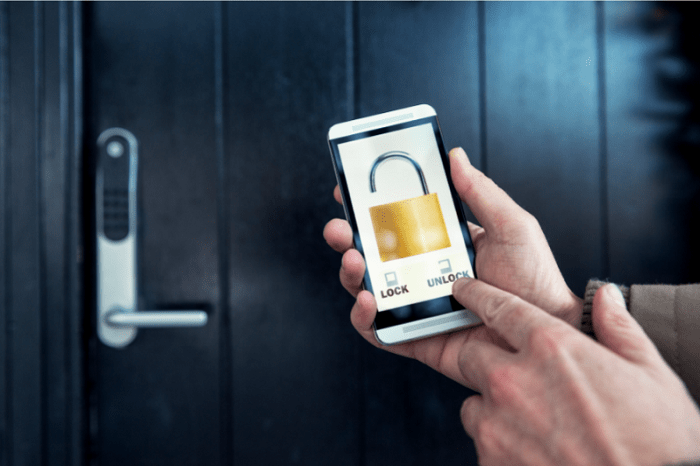 cerradura inteligente se abre mediante wifi con tu móvil