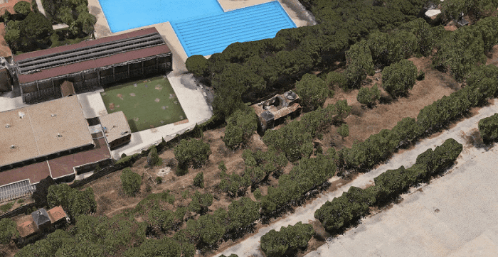 Panorámica de la Estación Militar de Campamento