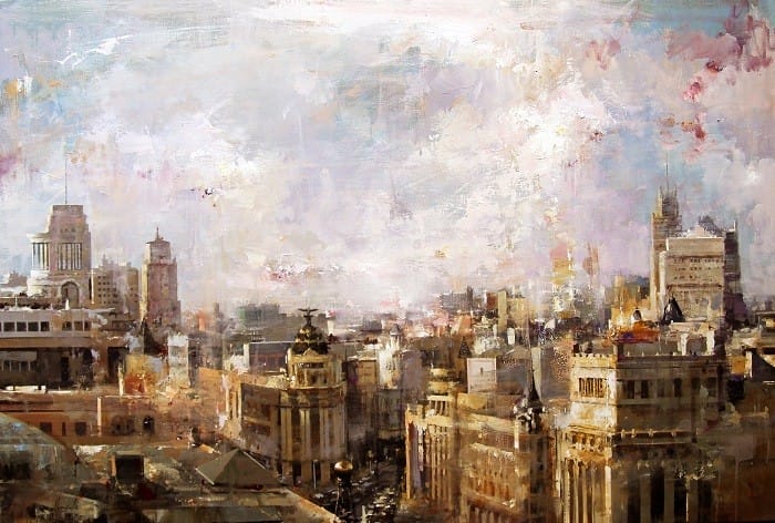 Panorámica de Madrid en pintura abstracta y expresionista