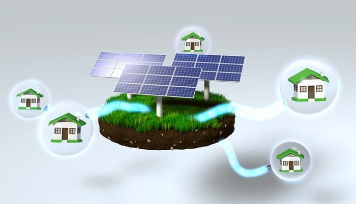 sistema placas solares energia ecologica