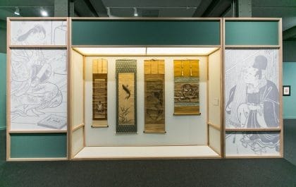 espacio de la exposición japonesa en Madrid