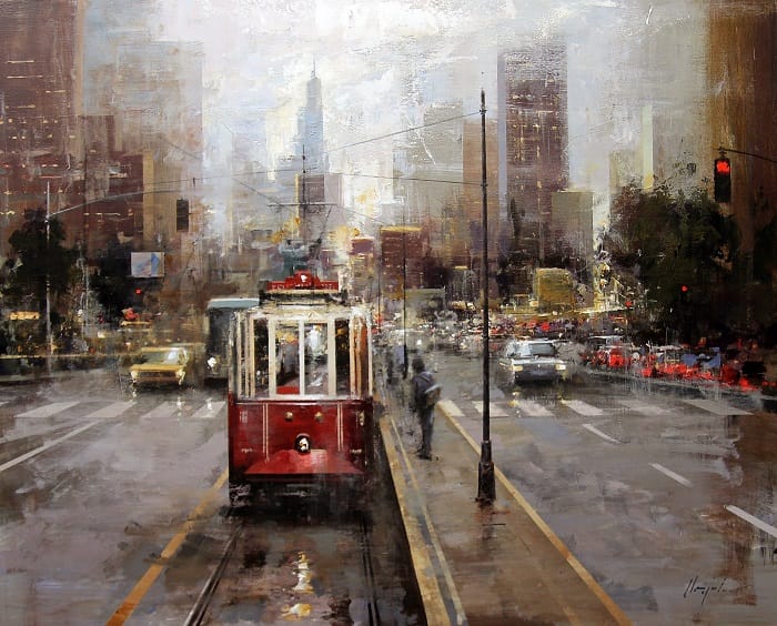 cuadro del pintor español Urréjola