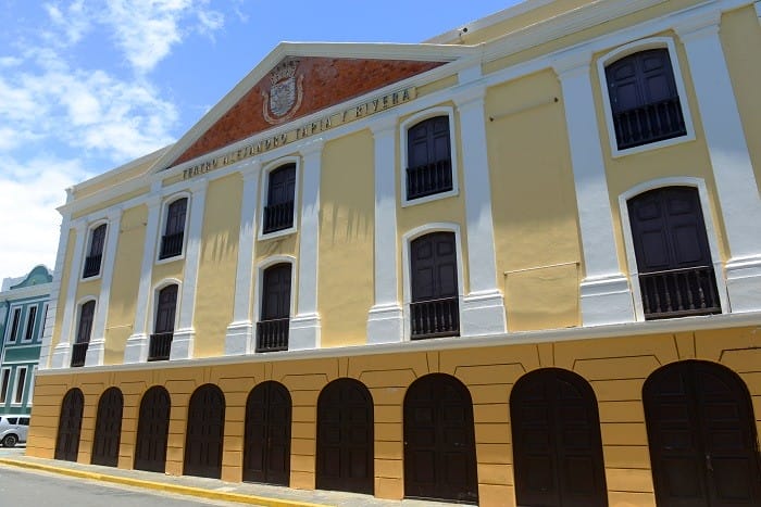 Teatro Tapia en San Juan, Puerto Rico
