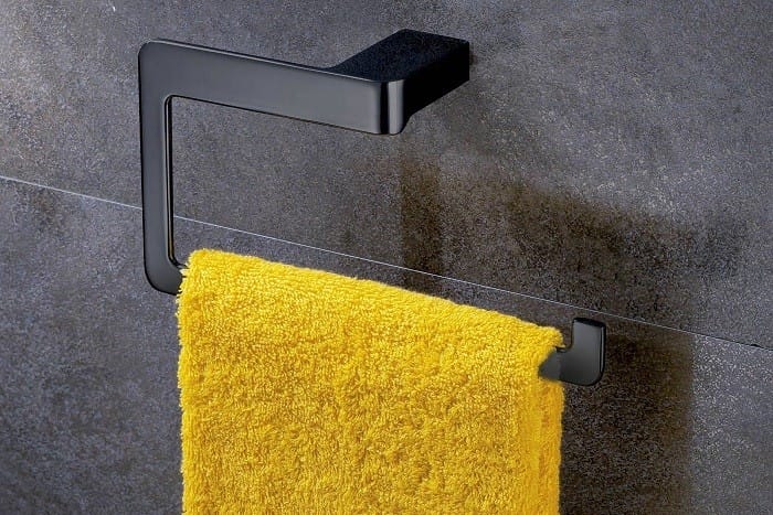 toallero colgador negro