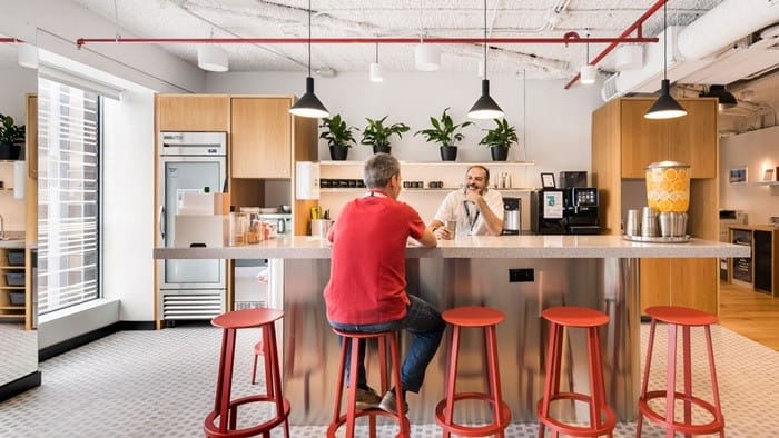 mesa alta cocina trabajo