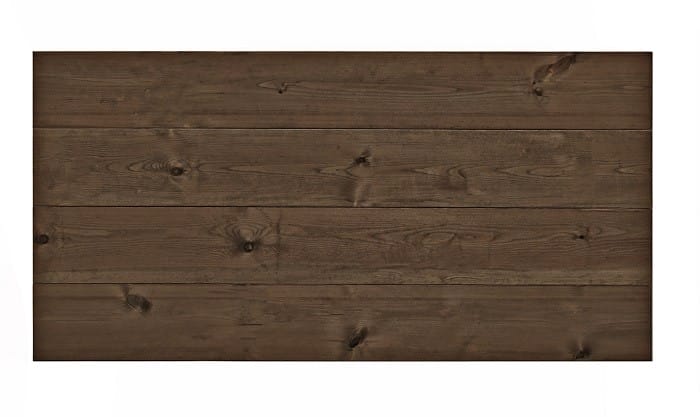 Cabecero de madera de nogal