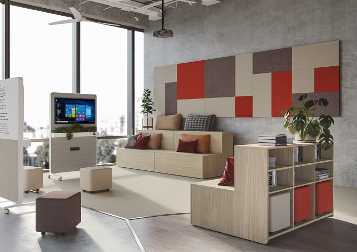 colección agile para oficina de Actiu