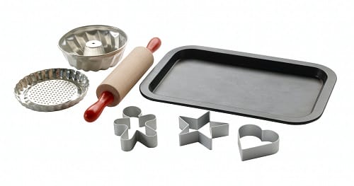 juego de accesorios para hornear en formas diferentes