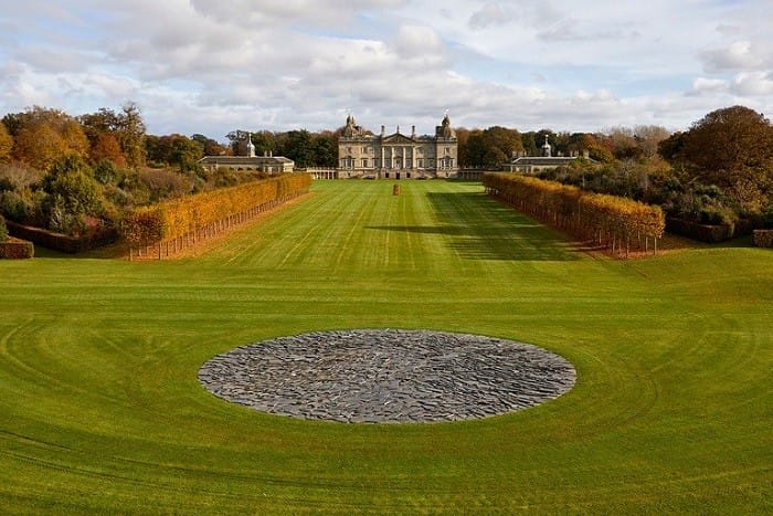 Obra de arte Círculo de luna llena por Richard Long