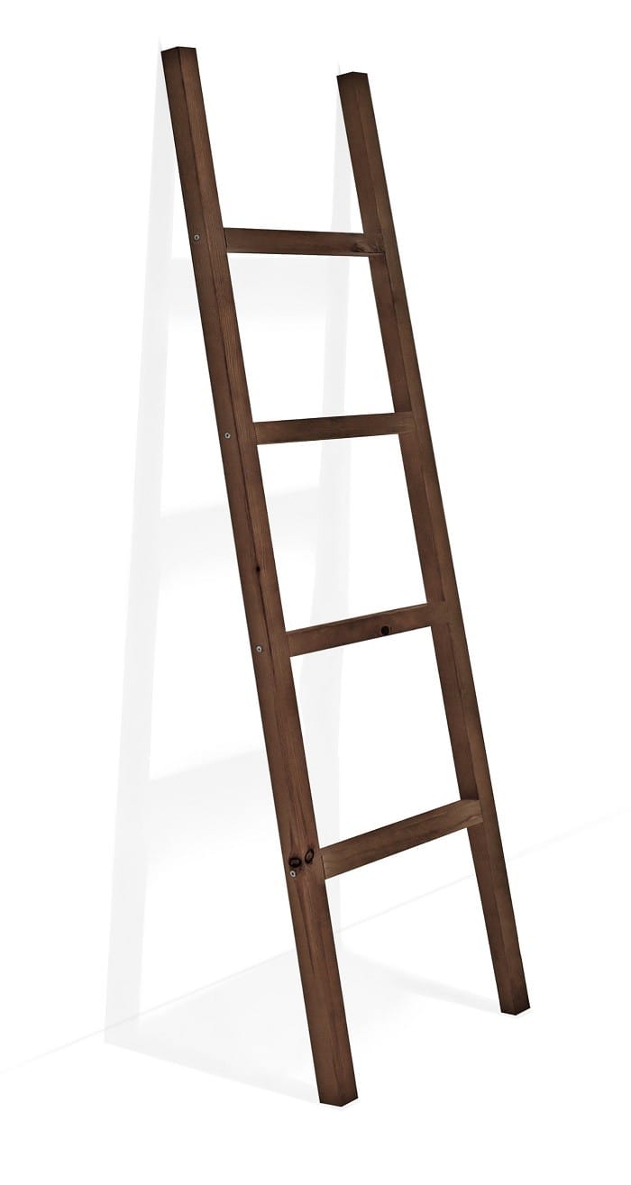 escalera de madera de nogal de decowood
