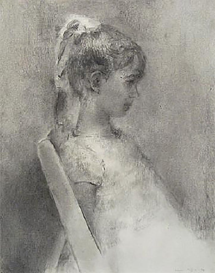 Carmen Laffón y sus sensibles trazos de luz