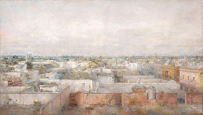 Carmen Laffón y sus sensibles trazos de luz