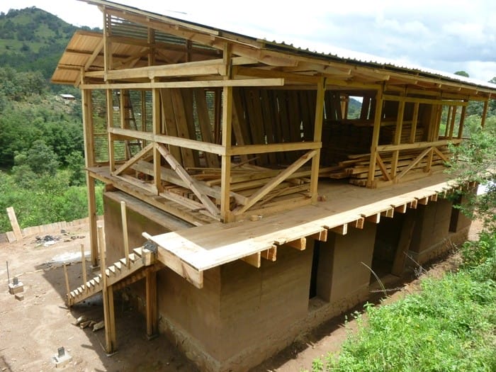 construccion madera dos plantas