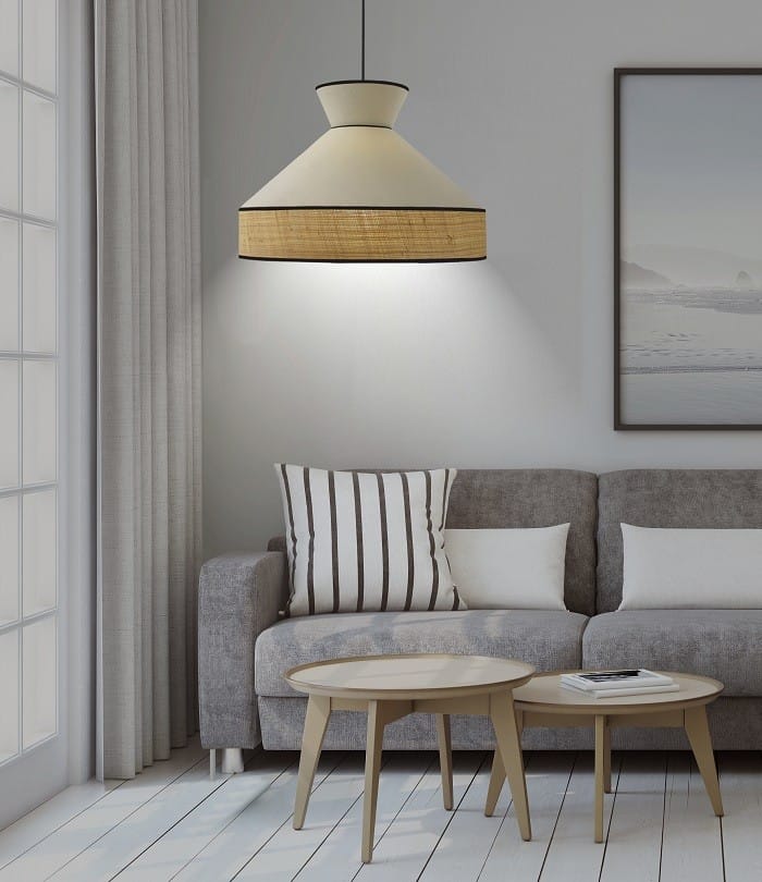 lámpara suspendida de leroy merlin