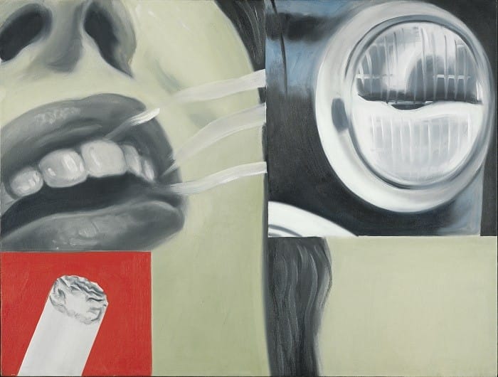 / James Rosenquist, Vidrio ahumado, 1962. Museo Nacional Thyssen-Bornemisza, Madrid 