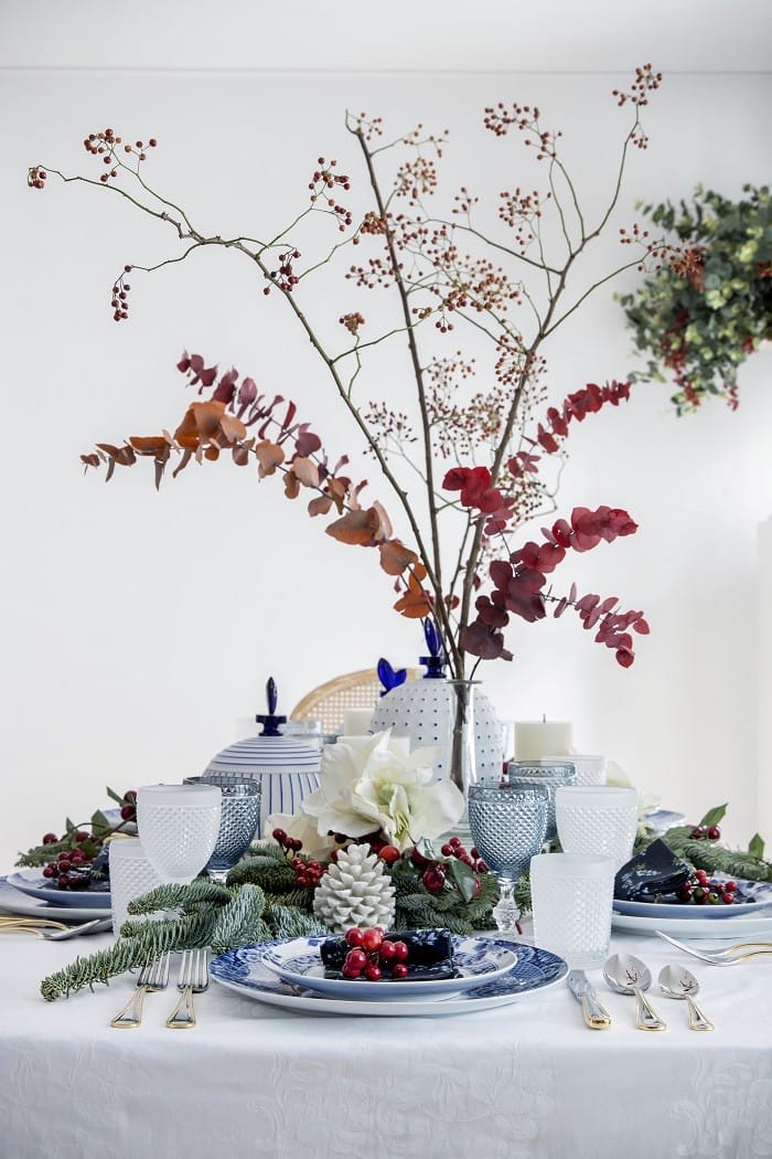 Decoración mesa de Navidad Vista Alegre
