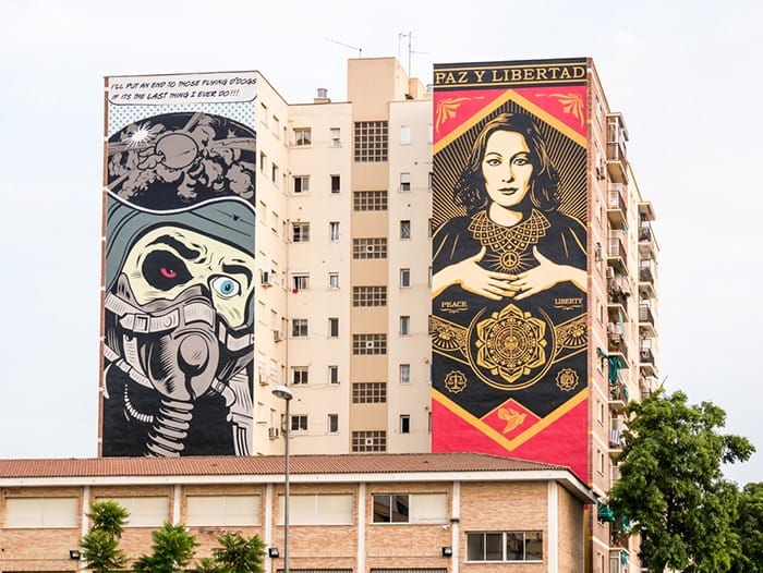 pintura mural malagueña