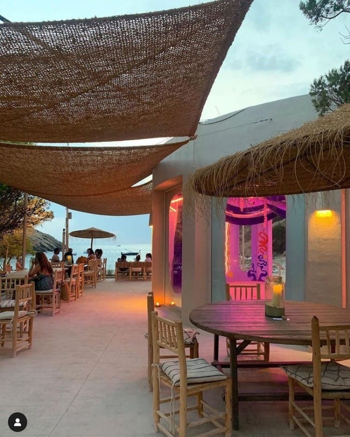 mesas restaurante toldos arena exterior