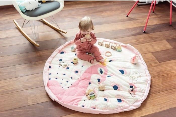 alfombra infantil para bebé de animales