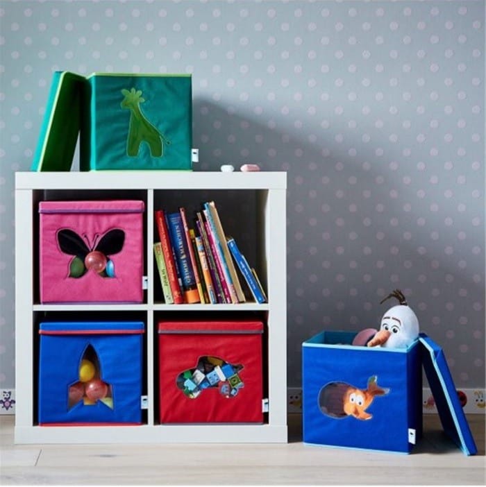 caja infantil para almacenar juguetes