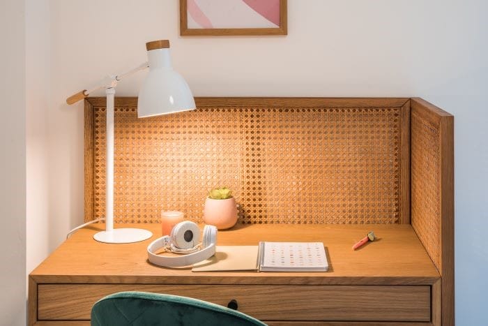 zona de trabajo en orden