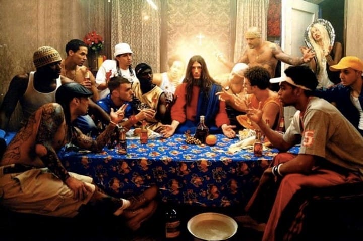 La última cena de David LaChapelle