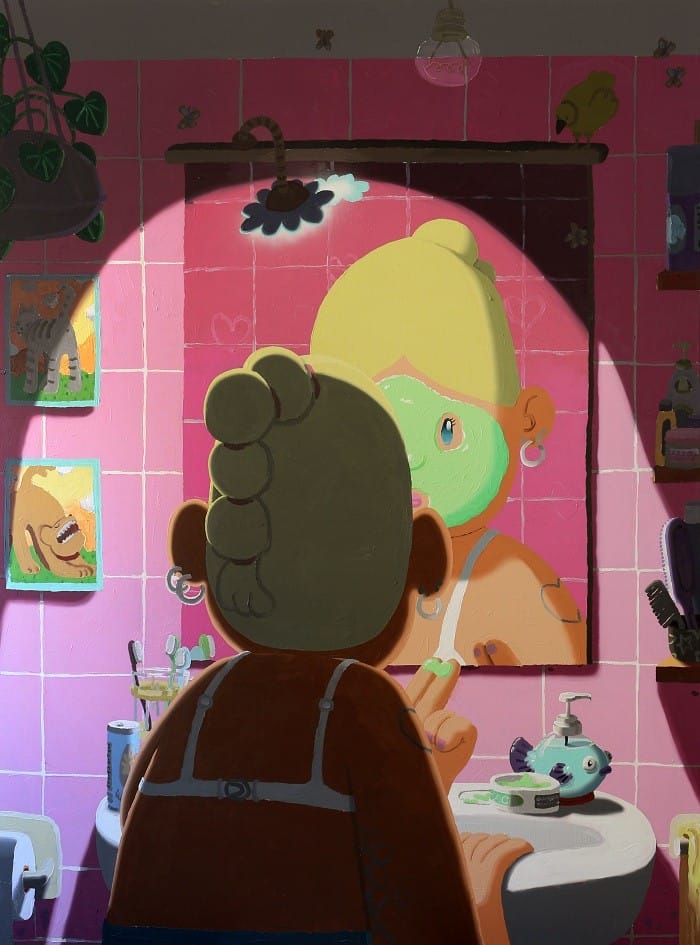 obra de arte contemporáneo