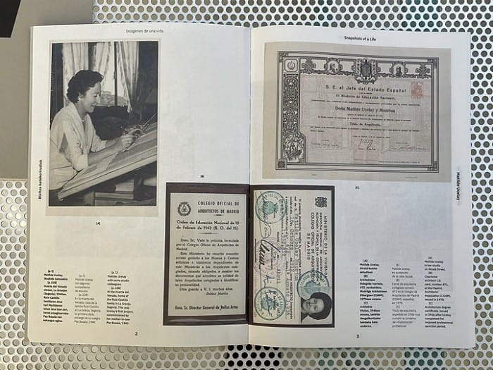 Libro de Matilde Ucelay, la primera arquitecta española