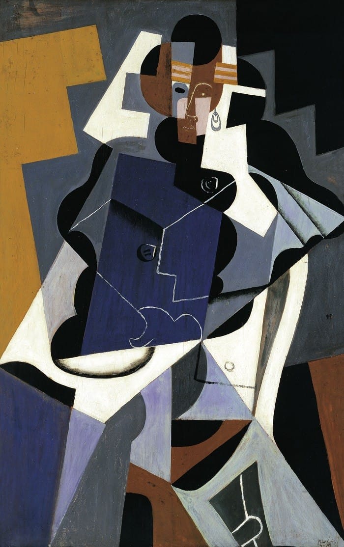 Juan Gris Mujer sentada, 1917
