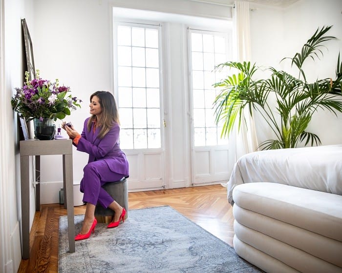 Nuria Roca en su casa Smart House con decoración Westwing