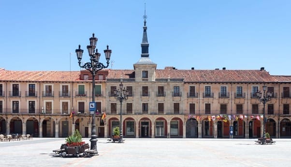 Plaza mayor de León