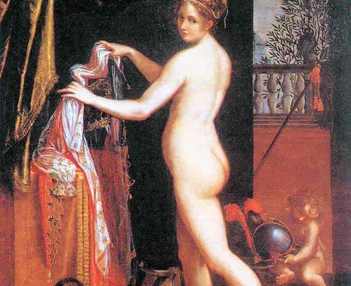 minerva vistiendos de lavinia fontana