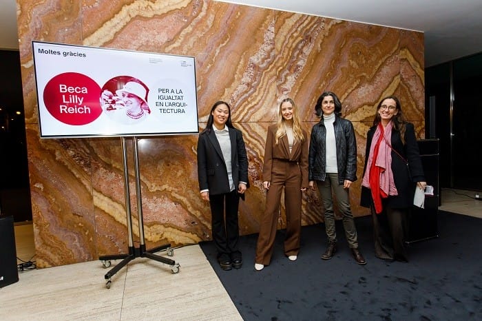 estudiantes en la beca Lilly Reich