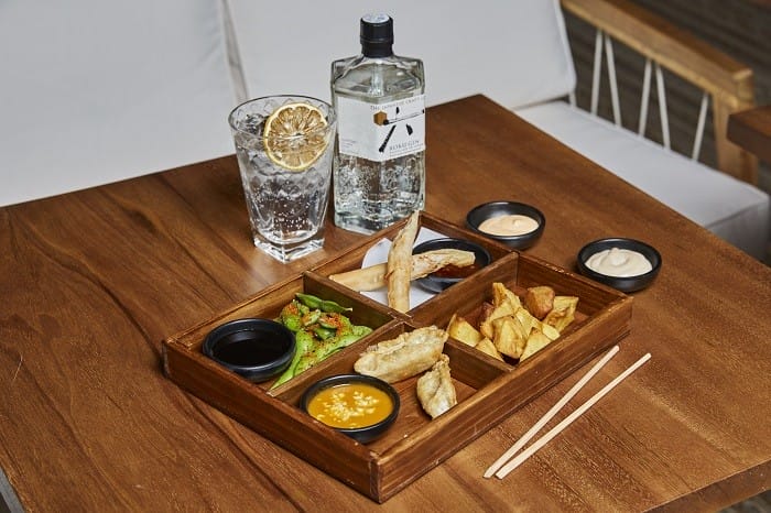 plato japonés kaiseki en Le Macao