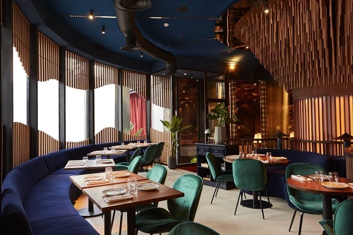 sala principal en forma circular