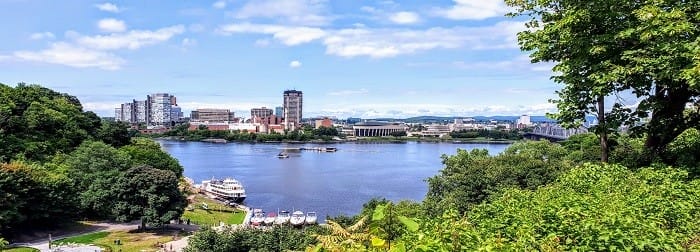 Vistas de la ciudad de Ottawa