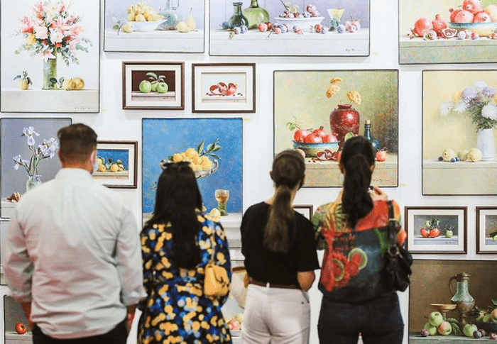 arte contemporáneo en world art Dubai