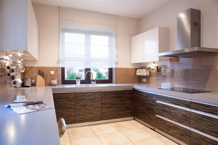 amplia cocina