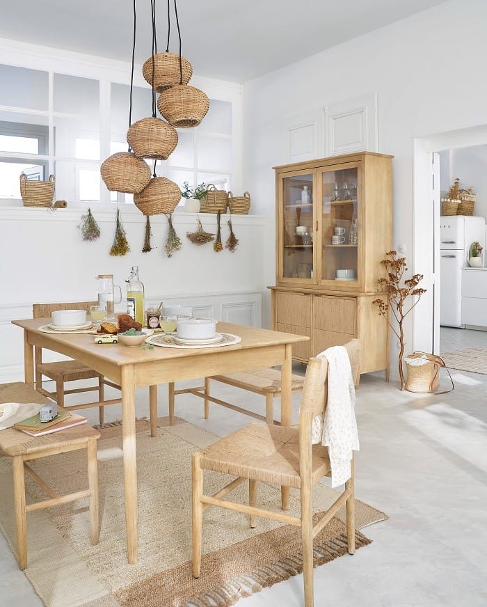 decoración salón maison du monde