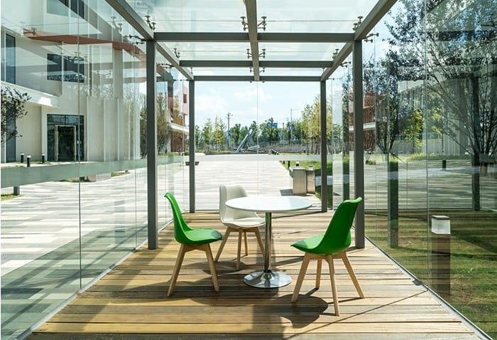 habitacion de cristal