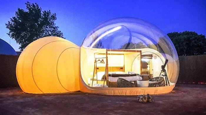 hotel burbuja