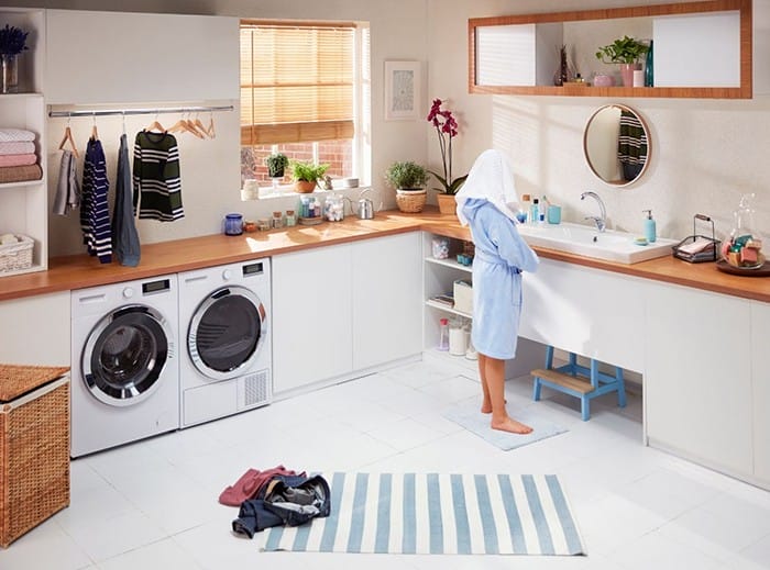 cuarto de colada lujoso