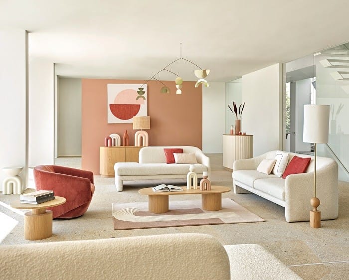 salón estilo chic de maison du monde