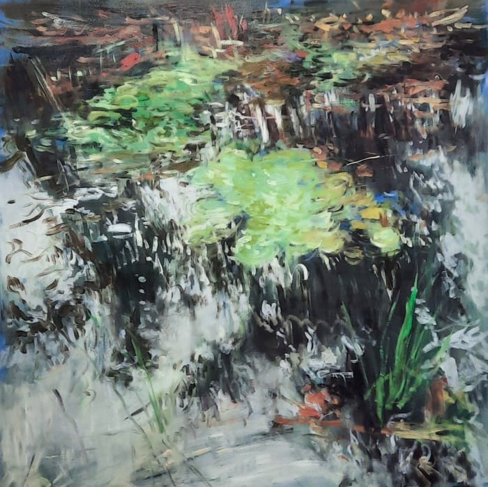 Exposición de pintura de Tomás Baleztena inspirada en los jardines más emblemáticos de Madrid