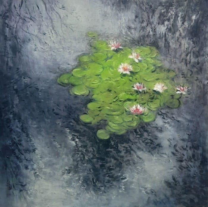 Exposición de pintura de Tomás Baleztena inspirada en los jardines más emblemáticos de Madrid