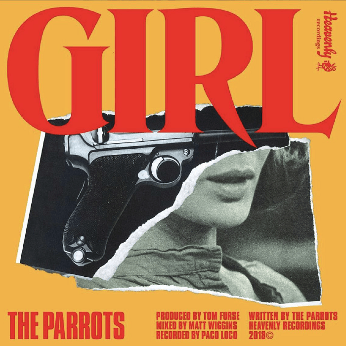 Diseño gráfico de Koln Studio para The Parrots