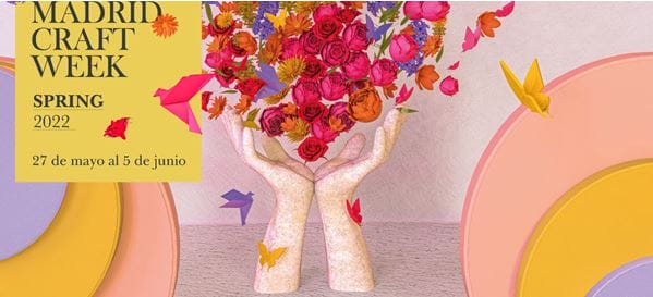 cartel del evento Madrid Craft Week Spring 2022