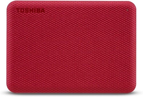 disco duro rojo toshiba