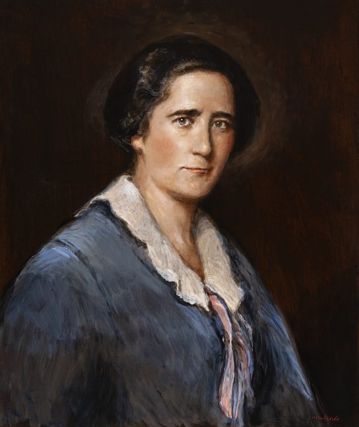 Retrato de Clara Campoamor en Ateneo de Madrid