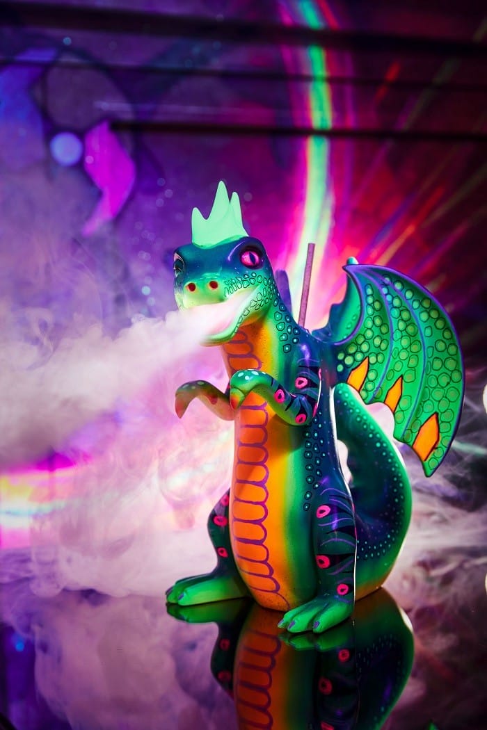 cocktail en un dragón